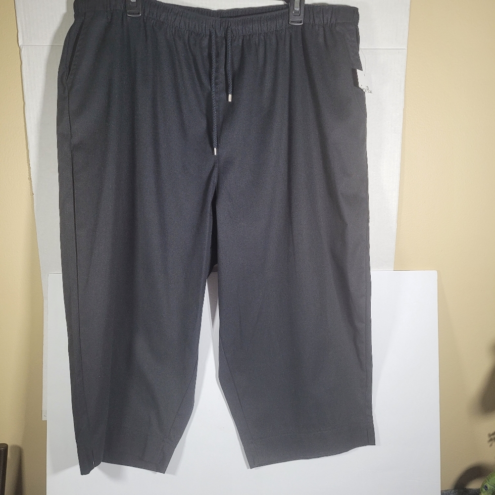 2XL black Coral Bay Capri pants - Picture 3 of 5